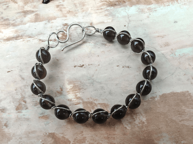 Bracelet antique quart fumé