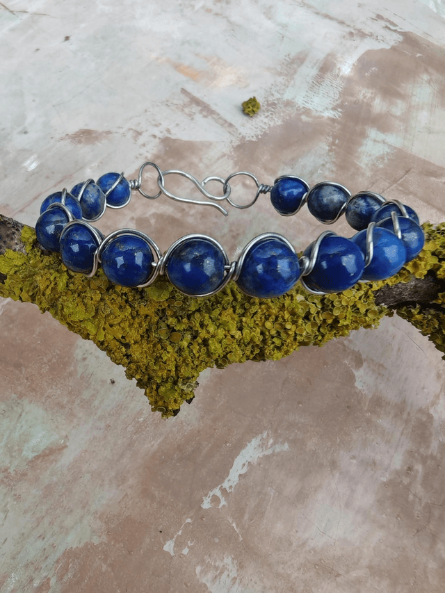 Bracelet antique Lapis lazuli