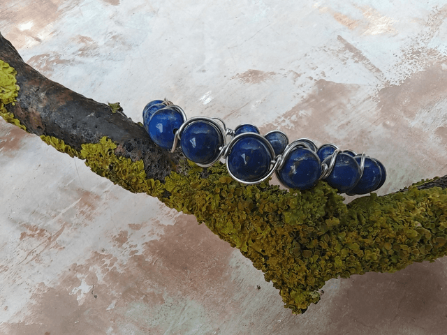 Bracelet antique Lapis lazuli