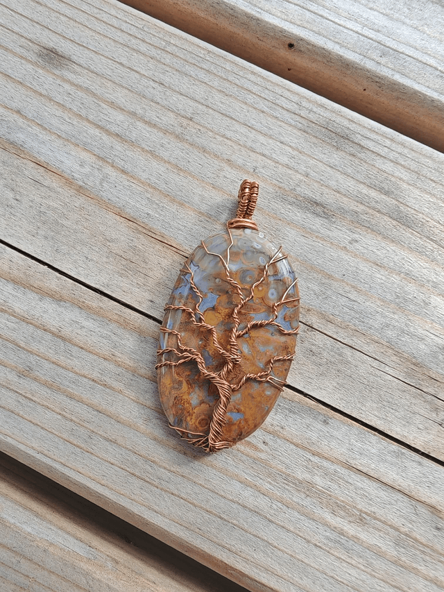 Arbre de vie - Pendentif - Agate 