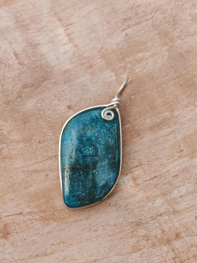 Pendentif Apatite - Argent 925