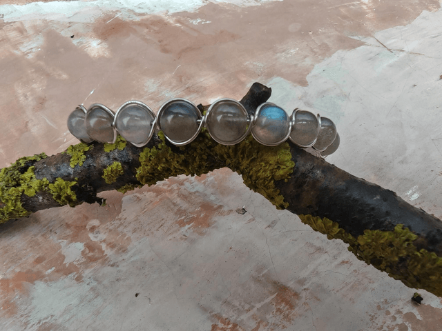 Bracelet antique Labradorite