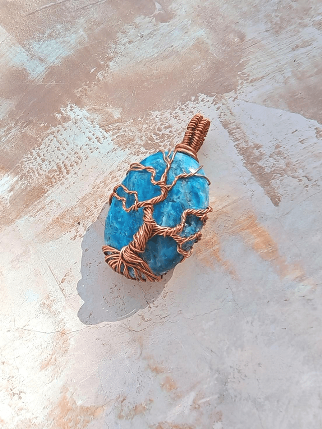 Arbre de vie - Pendentif - Petite apatite