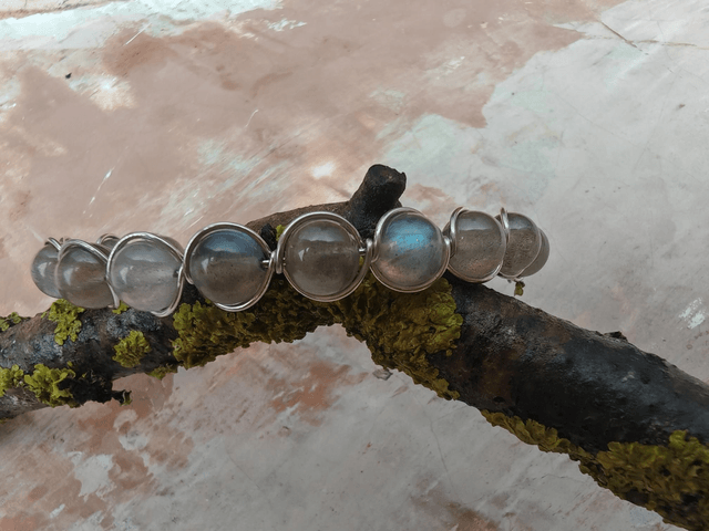 Bracelet antique Labradorite