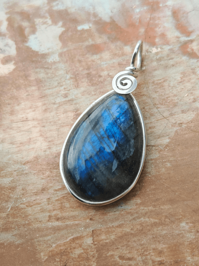 Pendentif Labradorite - Argent 925 