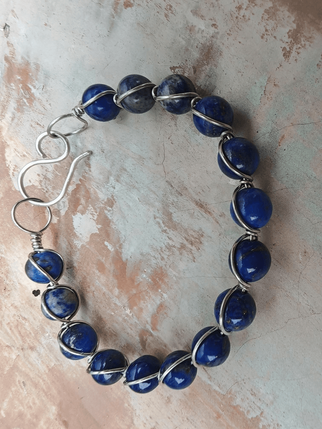 Bracelet antique Lapis lazuli