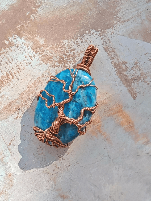 Arbre de vie - Pendentif - Petite apatite